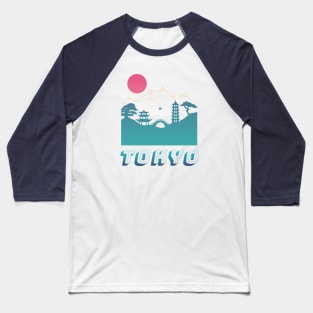 Tokyo Line Paradise Baseball T-Shirt